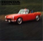 Honda S360, T360, S500 Brochure