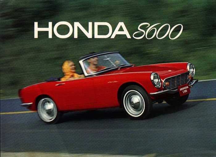 Honda S600 Brochure Page 1