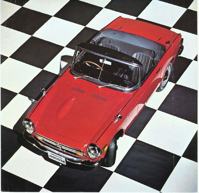 Honda S800 Brochure Page 2
