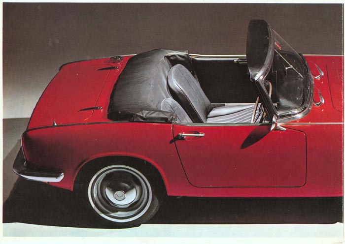 Honda S800 Brochure Page 2