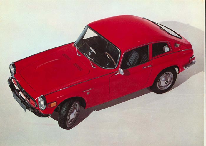 Honda S800 Brochure Page 2