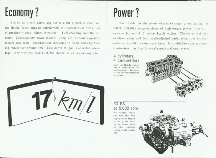 Honda T360 Brochure Page 4