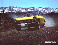 Honda S800 Poster